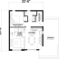 beach house plan with 2 bedrooms and 2