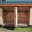 4x10 garbage shed fully embled