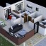 2 bedroom house plan in kenya with