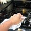 howto clean gl ceramic stove top