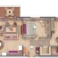 2 bedroom house plan examples