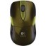 logitech wireless mouse m525 green muis