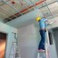 drop ceiling or drywall ceiling which