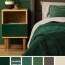 green bedroom color scheme green and