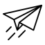 free paper plane svg png icon symbol