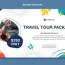 tour banner vectors ilrations for