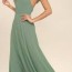 a sage green dress