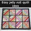 jelly roll quilt pattern my serged