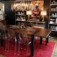 rock n roll dining room eclectic