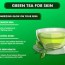 benefits of green tea for skin whitening