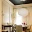 paint your ceiling daringly black
