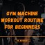 gym machine workout routine for