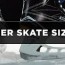 bauer skate sizing chart