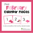 february pocket chart calendar pieces
