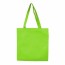 lime green non woven loop handle bag at