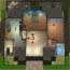 sims town house with basement apartment