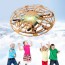 ufo drone 360 rotating flying toys