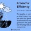 economic efficiency definition and