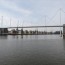 royal victoria dock bridge london uk