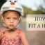 how to fit a kids bike helmet rascal