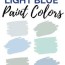 light blue paint colors the best pale