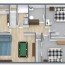 2 story 4 bedroom layout