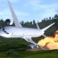 video airplane crash blendernation