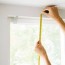 how to measure inside mount window blinds