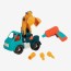 battat take apart crane truck toy