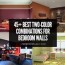 best two color combinations for bedroom
