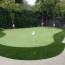 how to make a home putting green