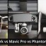 dji drone cameras compared spark