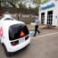 enlists robots for pizza delivery