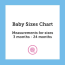 baby sizes chart common measurements