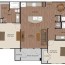 two bedroom apartment floor plans