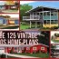 see 125 vintage 60s home plans used to