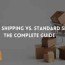economy shipping vs standard shipping