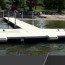 60 x 60 dock section with float hewitt