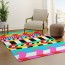 crazy 90s sweater recreation rug by