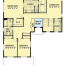 house plan with first floor guest suite