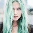 messy sea green hair pictures photos
