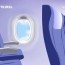 airplane interior vector art icons
