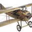 spad xiii french wood airplane model