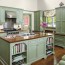 75 kitchen with green cabinets ideas