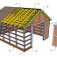 16x20 pole barn roof plans