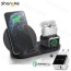 3 in 1 fast wireless charger dock