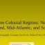 colonial regions new england mid