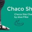 chaco size chart get the right chaco