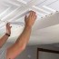 modern basement drop ceiling tile idea