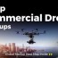5 top commercial drone startups
